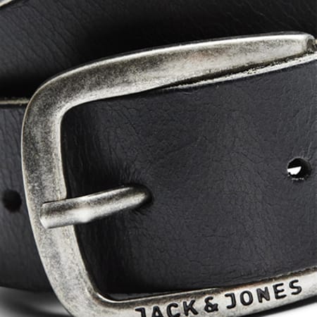 Jack And Jones - Ceinture Paul Leather Belt Noos Noir