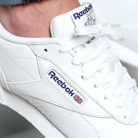 Reebok - Sneakers Ex-O-Fit Clean Logo AR3169 Int-Bianco Blu Reale