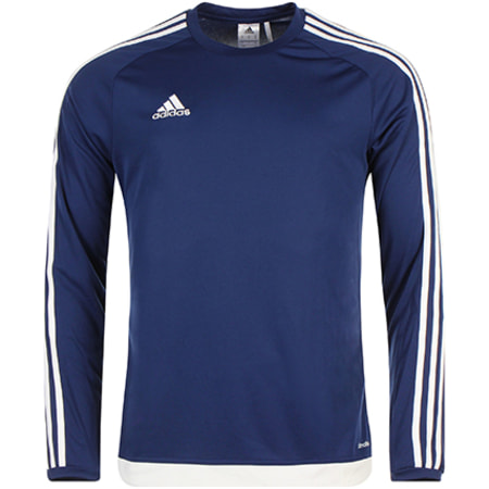 adidas - Tee Shirt Manches Longues Estro 15 Jersey AA3728 Bleu Marine