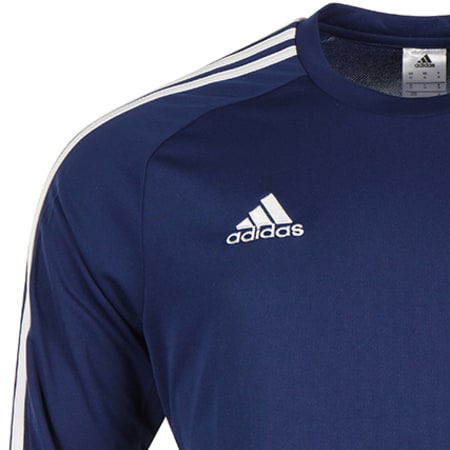 adidas - Tee Shirt Manches Longues Estro 15 Jersey AA3728 Bleu Marine