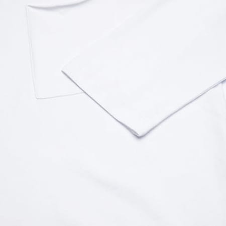 Selected - Tee Shirt Manches Longues Pima Florence Blanc