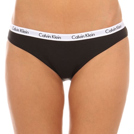 Calvin Klein - Culotte Femme D1618E Noir