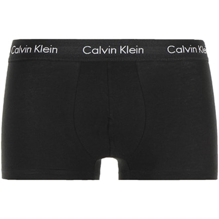 Calvin Klein - Lot De 3 Boxers Low Rise U2664G Bleu Noir