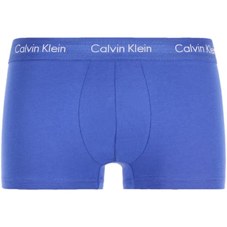 Calvin Klein - Lot De 3 Boxers Low Rise U2664G Bleu Noir