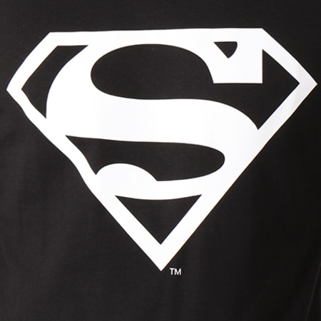 DC Comics - Tee Shirt Manches Longues Logo Noir