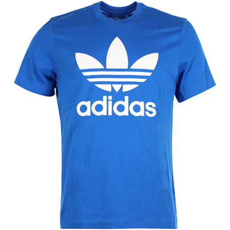 Adidas Originals - Tee Shirt Trefoil AJ8829 Bleu Roi