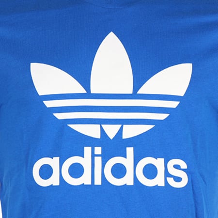 Adidas Originals - Tee Shirt Trefoil AJ8829 Bleu Roi