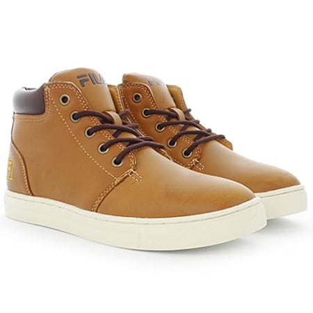 basket fila femme marron