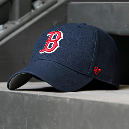 '47 Brand - Casquette Baseball 47 MVP Boston Red Sox Bleu Marine