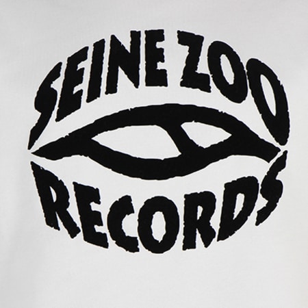 Seine Zoo - Sweat Crewneck Seine Zoo Records Blanc