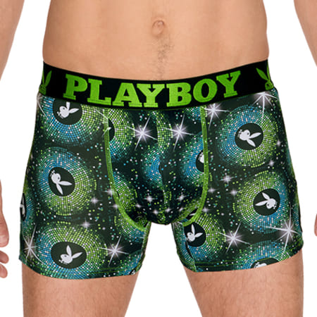 Playboy - Boxer 40H042 Disco Vert