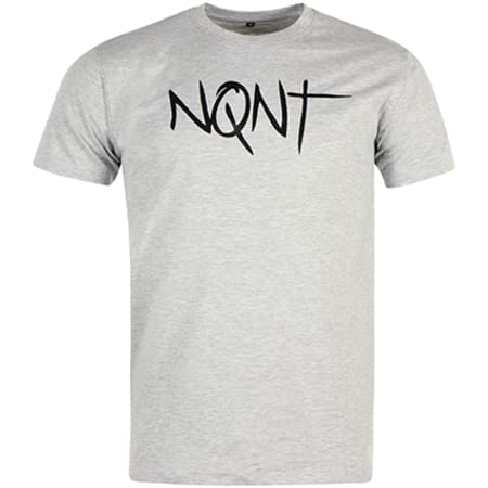 NQNT - Tee Shirt NQNT Gris Chiné
