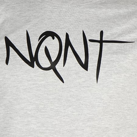 NQNT - Tee Shirt NQNT Gris Chiné