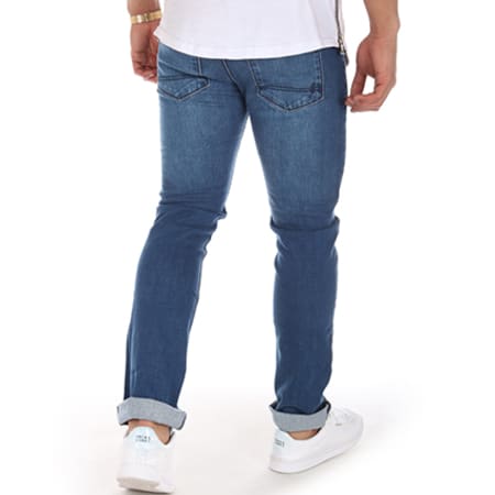 Reell Jeans - Jean Slim Skin 2 Bleu Marine Saphire