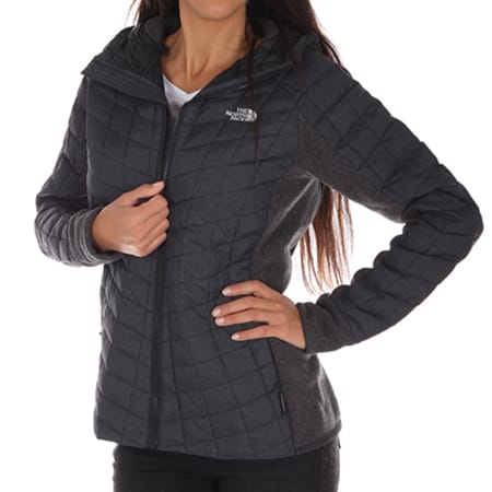 The North Face - Doudoune Femme Thermoball Hybrid Gris