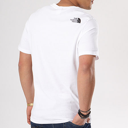 The North Face - Camiseta Simple Dome Blanca