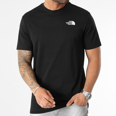 The North Face - Tee Shirt Red Box Noir
