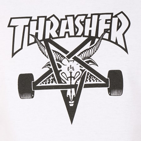 Thrasher - Tee Shirt Skategoat Blanc