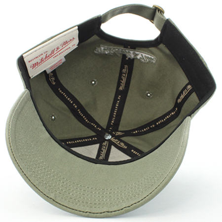 Mitchell and Ness - Casquette Low Pro Vert Olive