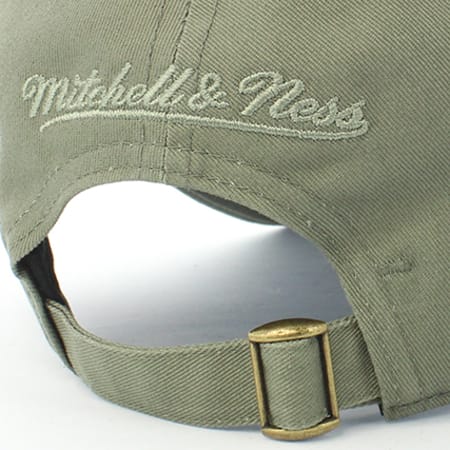 Mitchell and Ness - Casquette Low Pro Vert Olive