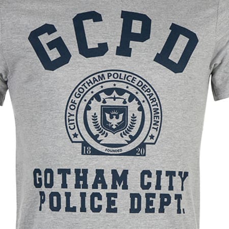 Batman - Tee Shirt 028 Gris Chiné