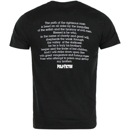 Pulp Fiction - Tee Shirt 008 Noir
