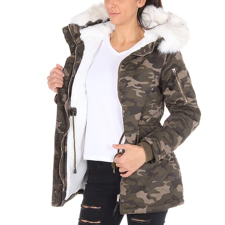 Sixth june parka camouflage store
