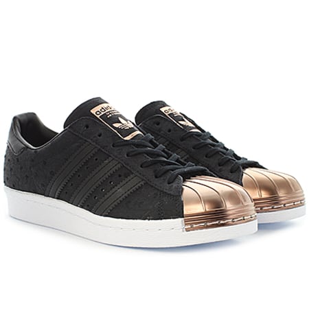 adidas original superstar 80s metal toe brun