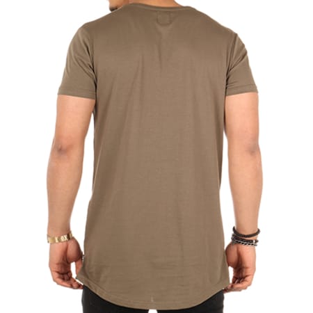 LBO - Tee Shirt Oversize Zip 31 Vert Kaki