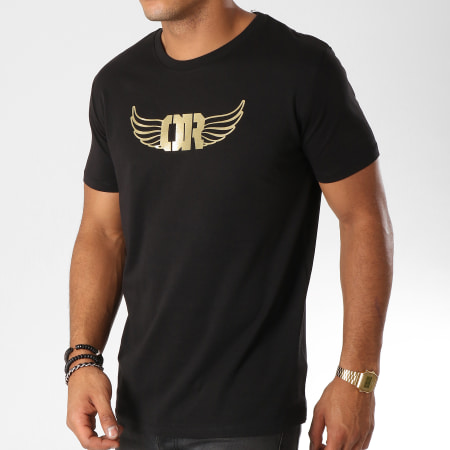 OR - Camiseta Logo Oro Negro