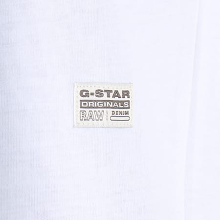 G-Star - Tee Shirt Drakham Blanc