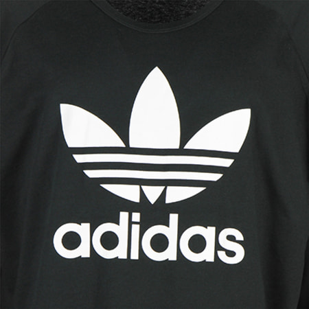 Adidas Originals - Tee Shirt Manches Longues Trefoil AY7801 Noir