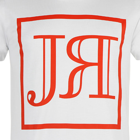Jeune Riche - Tee Shirt JR Blanc Logo Rouge