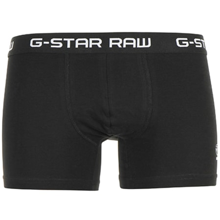 G-Star - Lot De 3 Boxers Classic Low Rise Noir