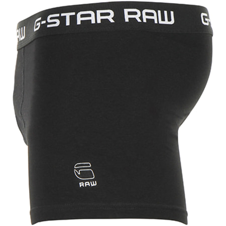 G-Star - Lot De 3 Boxers Classic Low Rise Noir