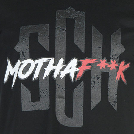 SCH - Tee Shirt Dark Mathafack Noir