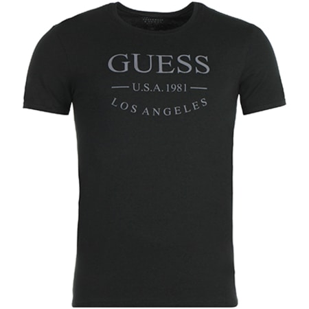 Guess - Tee Shirt U54M10JEL20 Noir