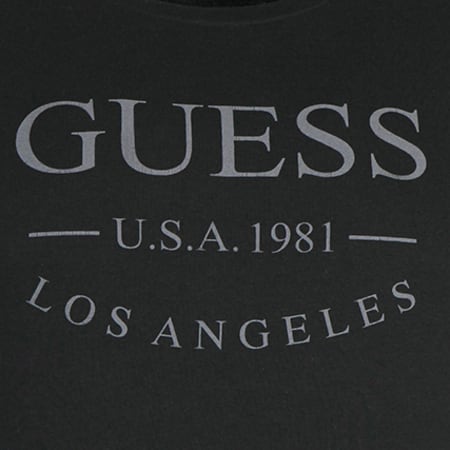 Guess - Tee Shirt U54M10JEL20 Noir
