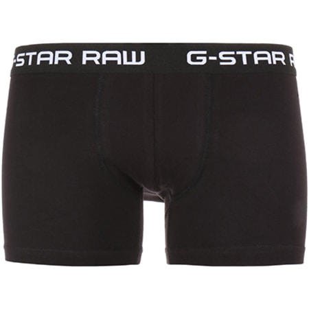 G-Star - Lot de 3 Boxers Low Rise Noir Blanc Gris Chiné