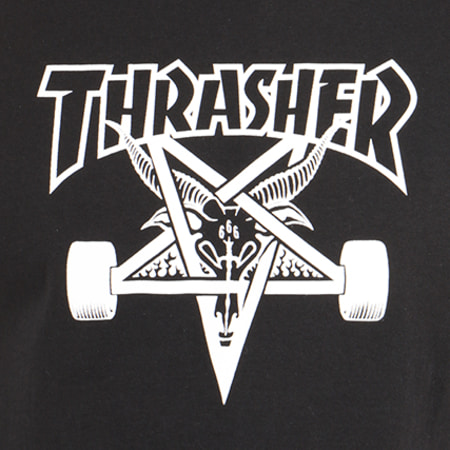 Thrasher - Tee Shirt Skate Goat Noir