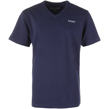 Kaporal - Lot De 2 Tee Shirts Enfant Mifte Bleu Marine Gris