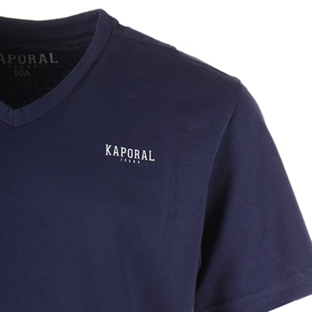 Kaporal - Lot De 2 Tee Shirts Enfant Mifte Bleu Marine Gris