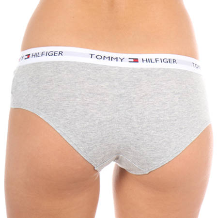 Tommy Hilfiger - Shorty Femme Iconic Gris Chiné