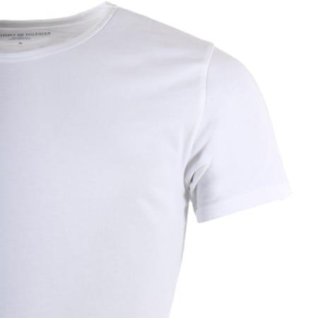 Tommy Jeans - Lot de 3 Tee Shirt Crewneck Premium Essentials Blanc