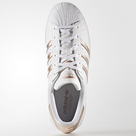 Adidas Originals - Baskets Femme Superstar BA8169 Footwear White Supplier Colour