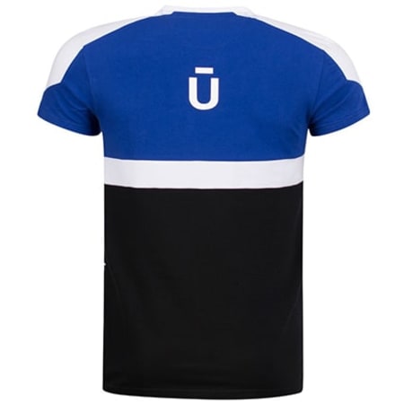 Unkut - Tee Shirt Chess Noir Bleu Roi