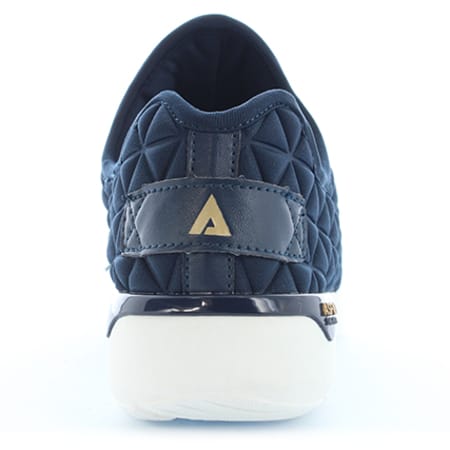 Asfvlt Sneakers - Baskets Speed Socks SS021 Blue Night Taffy Triangle Neo