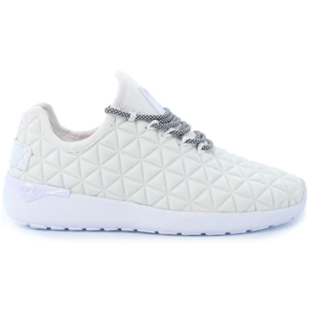 Asfvlt Sneakers - Baskets Speed Socks SS007 White Neo Triangle