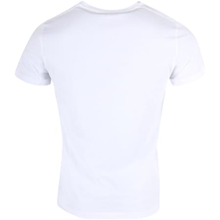 Wrangler - Tee Shirt Graphic Blanc