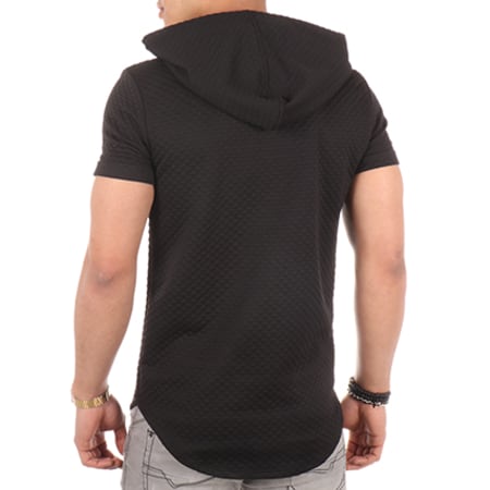 Uniplay - Tee Shirt Capuche Oversize S2042 Noir